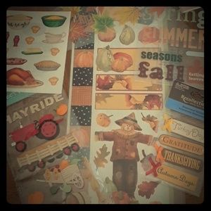 Feeling Fall - Scrapbook Stickers